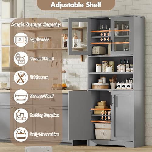 67 in Tall Storage Cabinet