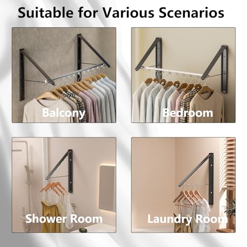 Clothes Drying Rack with Rod (2 Count)