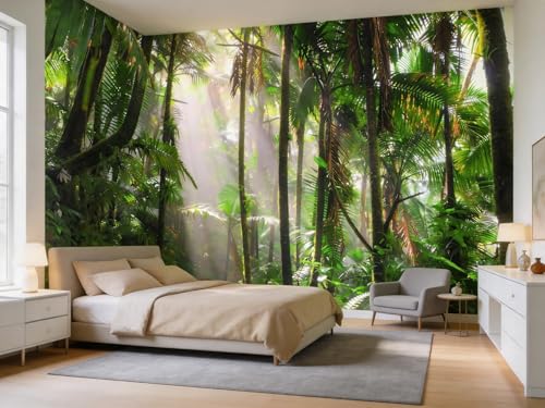 Tropical Forest Peel and Stick Wallpaper Landscape Trees Mural