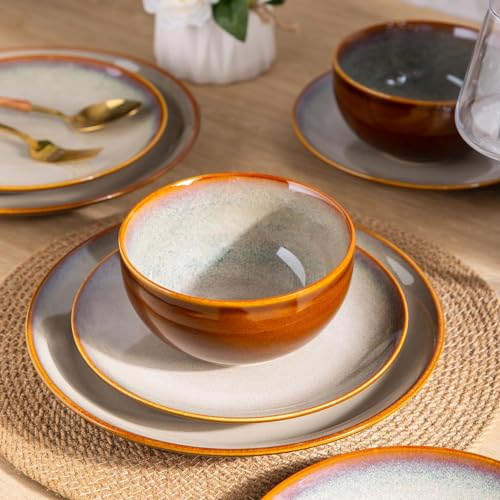 Porcelain Dinnerware Sets for 6 (12 Count)