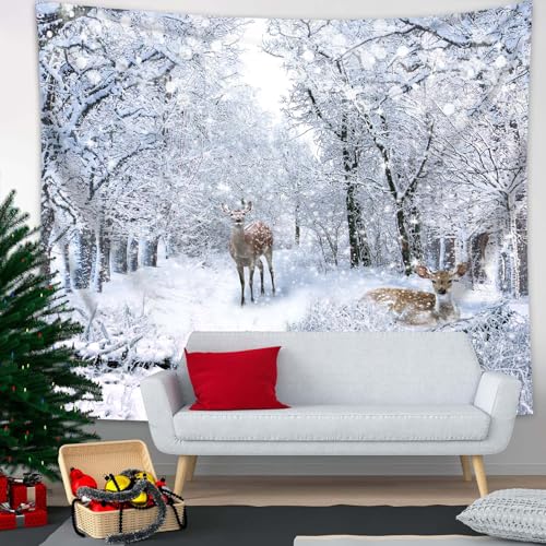 Winter Tapestry Wall Hanging