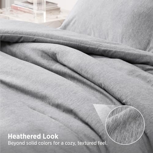 Light Grey Oversized King Comforter Set