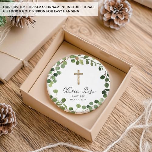 Personalized Baptism Ornament 2026