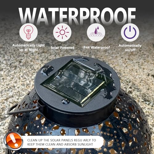2 Pack Outdoor Solar Lantern Lights (2 Count)