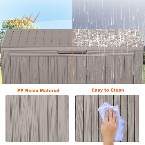 75 Gallon Resin Deck Box