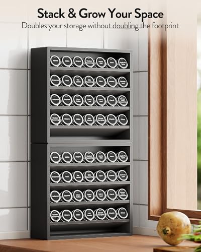 4 Tier Spice Rack Organizer for Cabinet