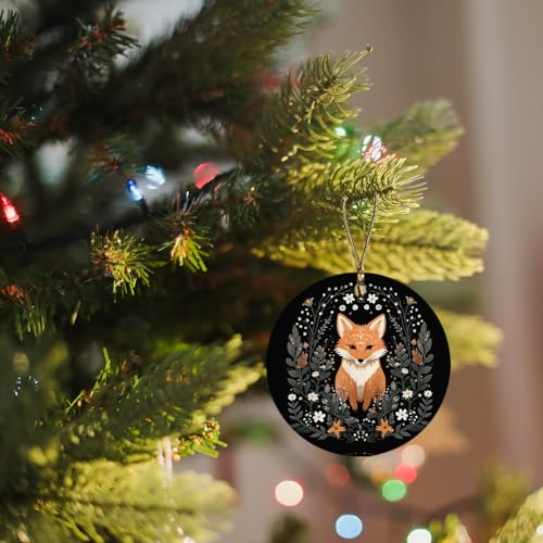 Fox Ornament Fox Gifts for Women Girls Men