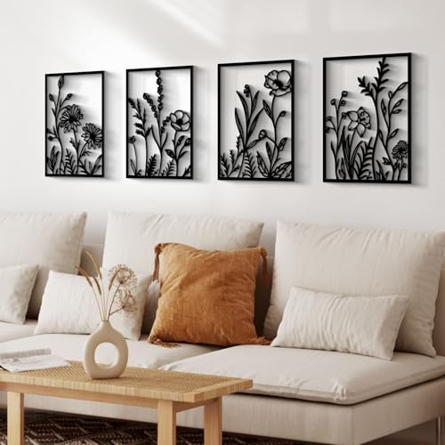 Large 4 Pcs Colorful And Black Double (4 Count)