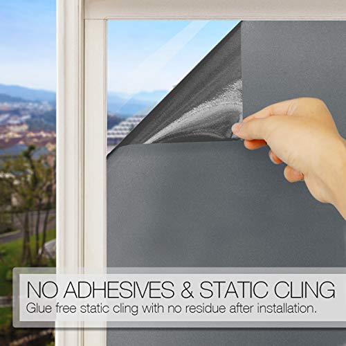 Static Cling Window Privacy Film (9.5 Sq Ft)