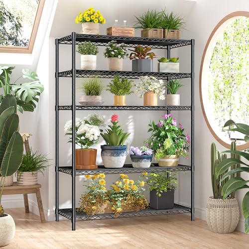 5 Tier Adjustable Storage Shelves