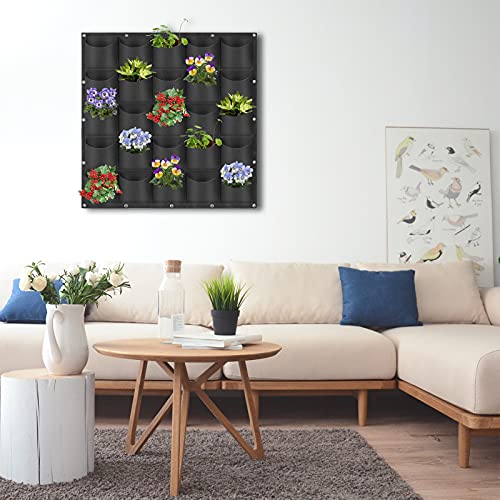 25 Pockets Hanging Planter Bags