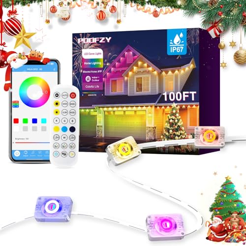 Permanent Outdoor Lights for House (100 Foot)