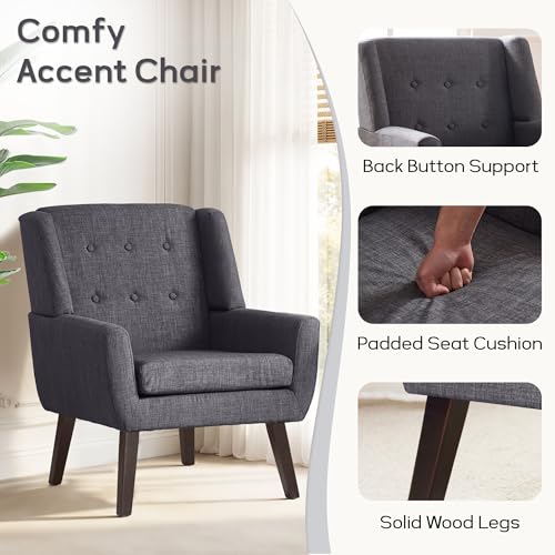 Living Room Chairs Set of 2