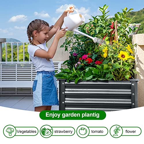 Galvanized Raised Garden Bed with Legs