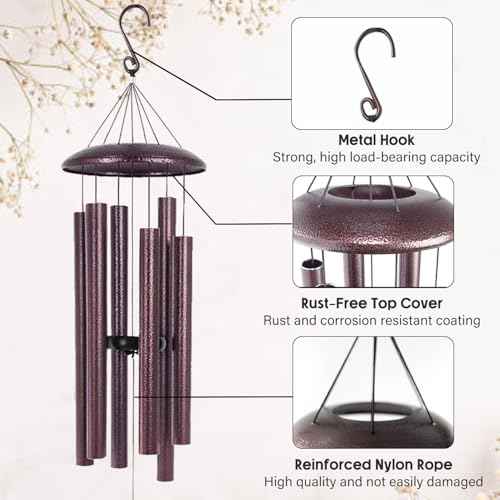 Engrave Bereavement Wind Chimes Loss of Mother Loved One