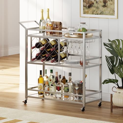 Bar Cart Silver