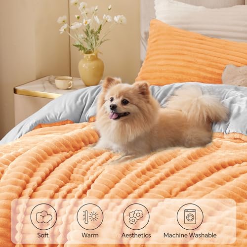 Fleece Full Comforter Set