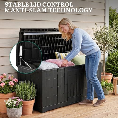 120 Gallon Large Deck Box