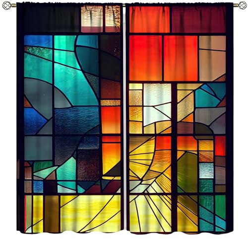 Stained Glass Curtains