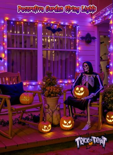Solar Halloween String Lights Outdoor (288 Foot)