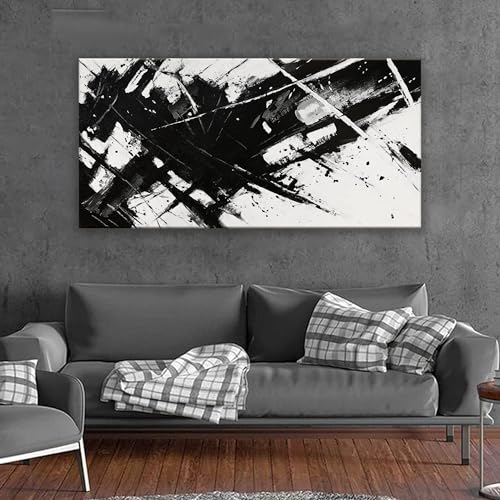 Large Abstract Wall Art For Living Room Abstract art 29" X 58"