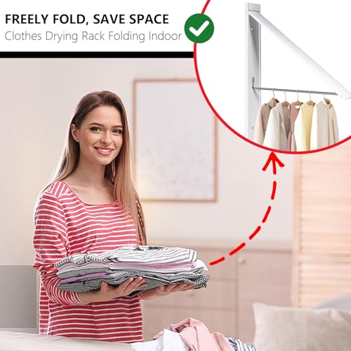 Retractable Clothes Drying Rack