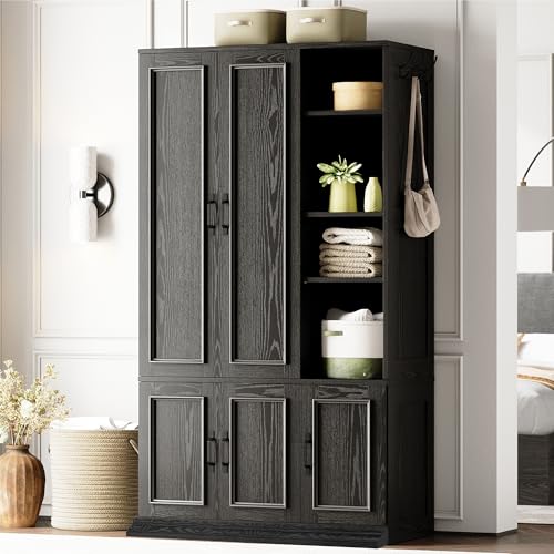 Armoire Wardrobe Closet 70" H