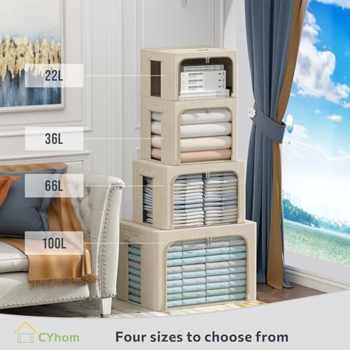 Extra Large Clothes Storage Bins (2 Count)