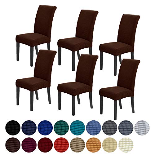 Stretch Chair Covers for Dining Room Set of 6