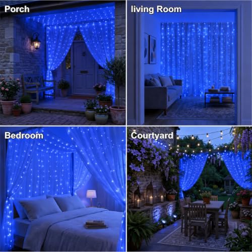 300LED Fairy Curtain Lights