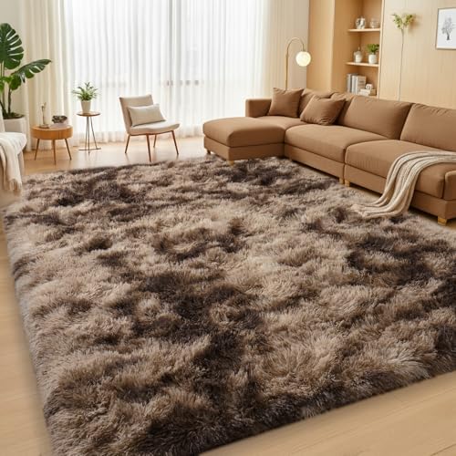 Fluffy Plush Shag Rug 5x7