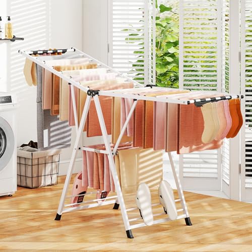 Foldable Metal Clothes Drying Rack