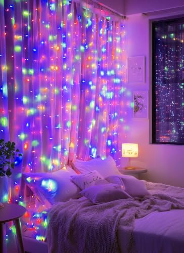300 LED Fairy Curtain Lights