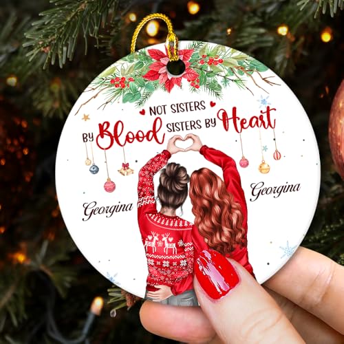 Personalized Best Friend Ornament