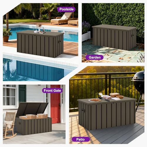 Outdoor Deck Box 150 Gallon