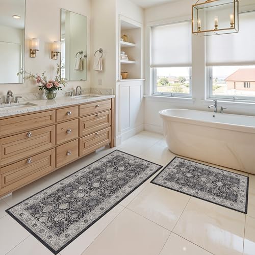 Washable 4 Piece Kitchen Floor Mats (36 Sq Ft)