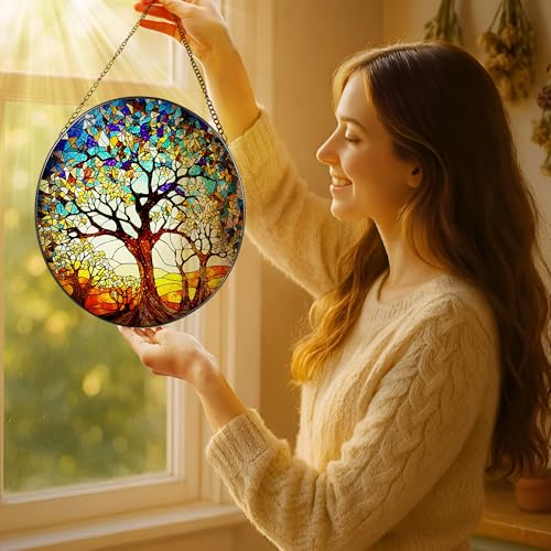 Stained Glass Window Hanging