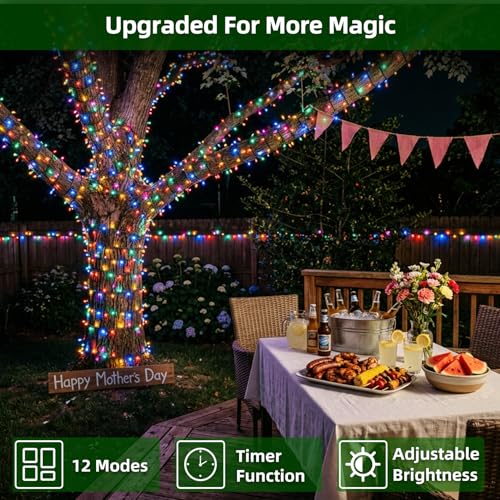 300 LED 75FT Christmas String Lights Indoor Outdoor (75 Foot)