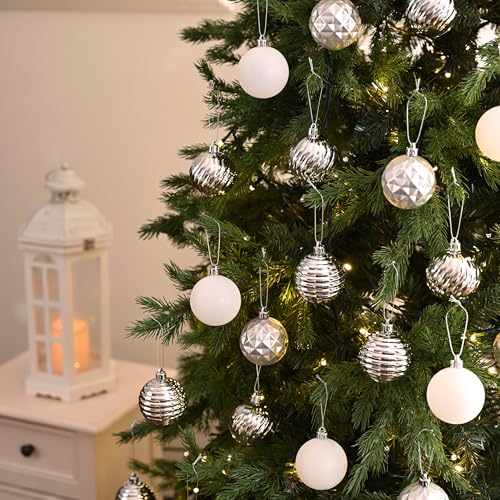 Christmas Ornaments Tree Decorations Set (24 Count)