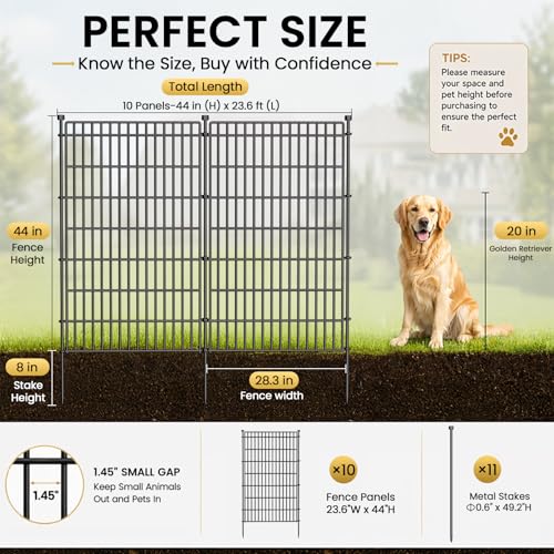 No Dig Garden Fence