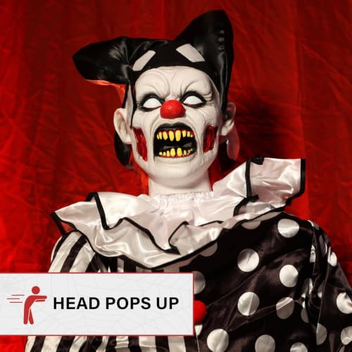 Hartley The Sitting Scare Clown by Tekky