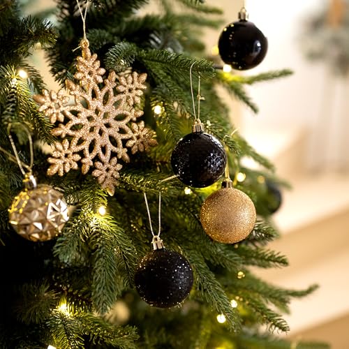 50ct Christmas Tree Decorations Ball Ornaments 2 Inches (50 Count)