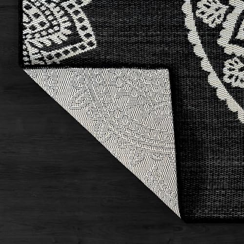 Outdoor Rug 10x14 Modern Large Area Rugs for Indoor and Outdoor Patios and Porches