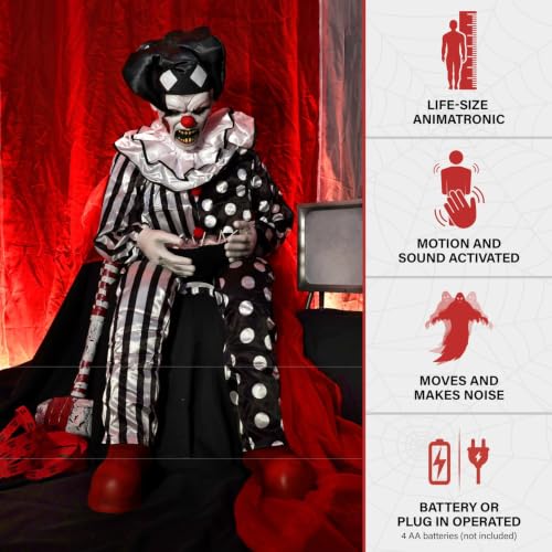 Hartley The Sitting Scare Clown by Tekky