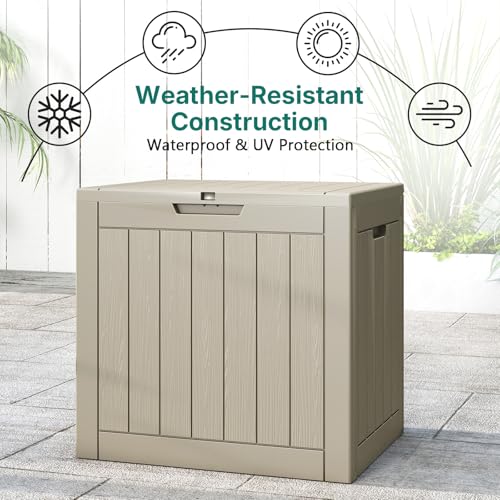 30 Gallon Deck Box Outdoor Waterproof