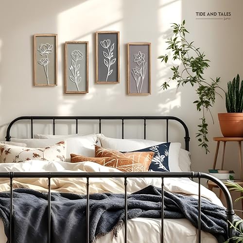 3d Framed Wall Art (4 Count)