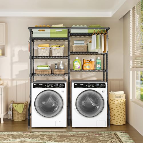 U13 Medium Over Washer and Dryer Storage Shelves
