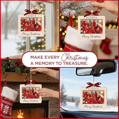 2025 Christmas Ornament Picture Frame