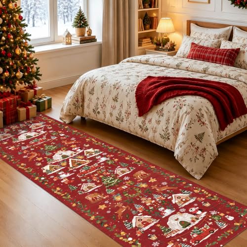 Christmas 2x8 Hallways Runner Rug