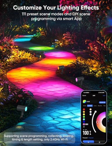 Smart Landscape Lighting Kit 24W (4 Count)